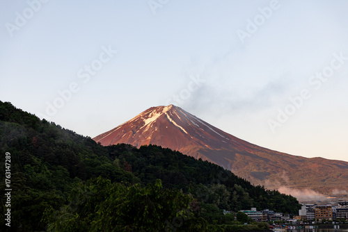 view of Mt Fuji, Japan
