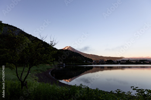 view of Mt Fuji, Japan