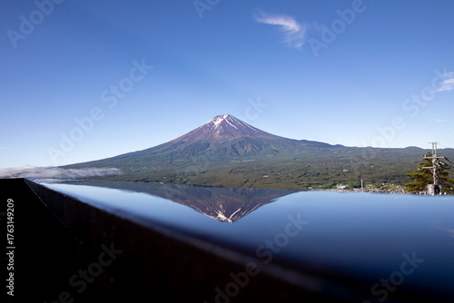 view of Mt Fuji, Japan