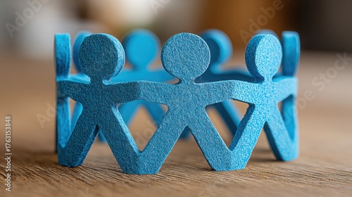 Diverse group of people collaborating to illustrate the community co-op model concept of membership and cooperation