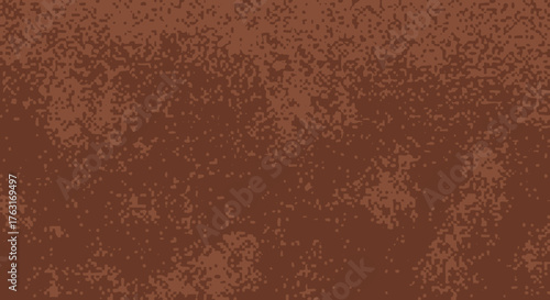 Detailed abstract brown background featuring a rough grunge texture with a weathered, speckled, and rustic pattern for design