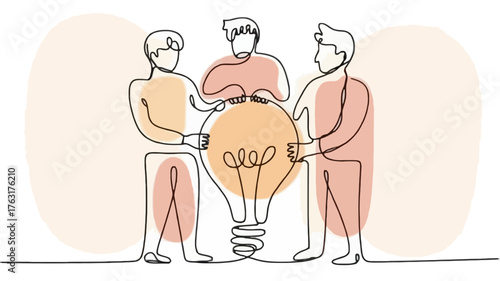 Teamwork sparks a bright new idea