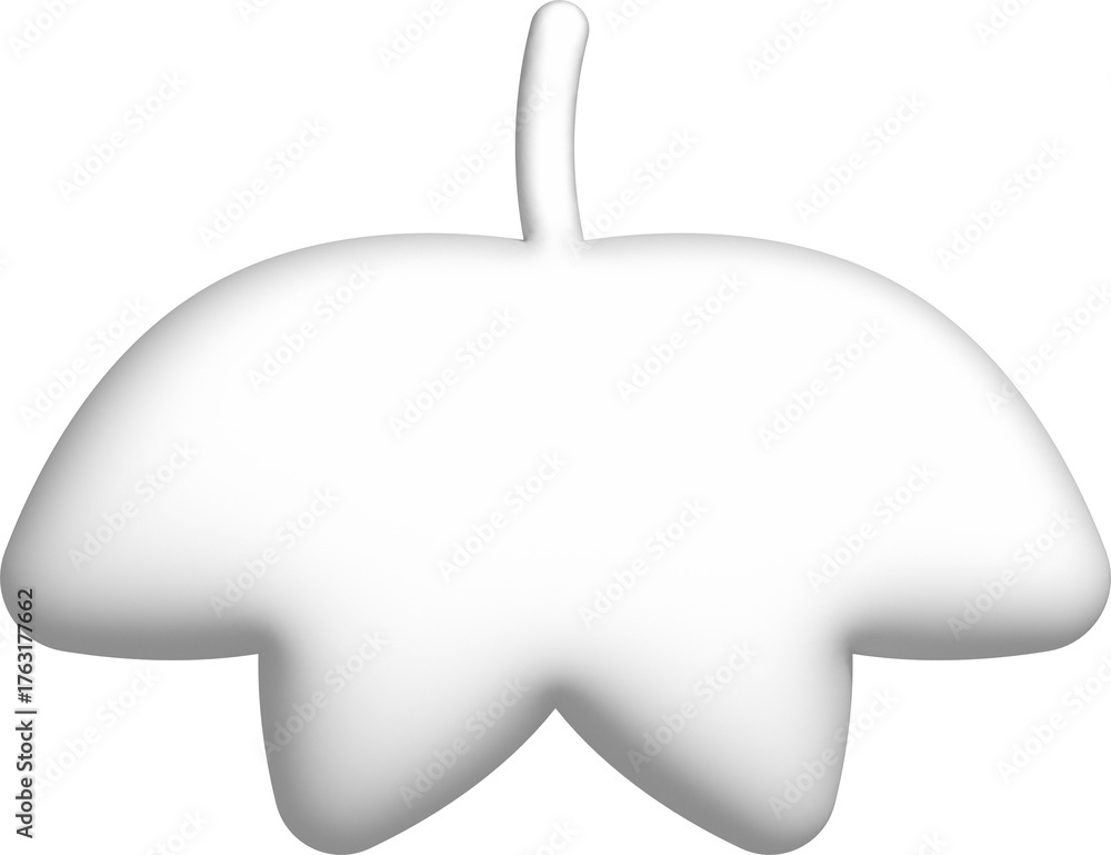 Fototapeta premium 꼭지-과일 꼭지-토마토 꼭지-딸기 꼭지-3d-입체-화이트