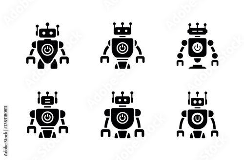 Smart Robot Assistant Icon