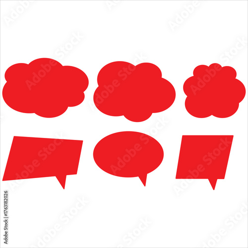 speech and thought bubbles