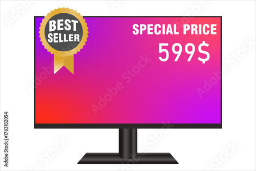 television sale illustration