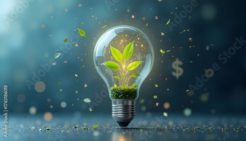 light bulb idea concept