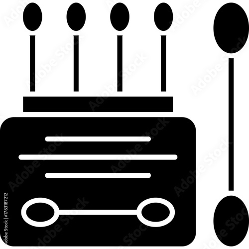 Cotton Swabs Icon