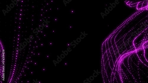 Wallpaper Mural Pure Flowing 3D Abstract Wave — Slow Motion Looped Digital Fractal Background Torontodigital.ca