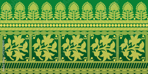 beautiful graphic saree design and this sari design is in Indian style which is for textile fashion industry and it can be used as wallpaper backdrop and website bg this style is originated in india 