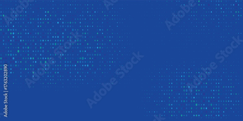 Abstract Dotted Blue Tech Finance Fintech Background Abstract Pixel Pattern. Abstract Business Tech Science Vector Backdrop Modern Abstract modern