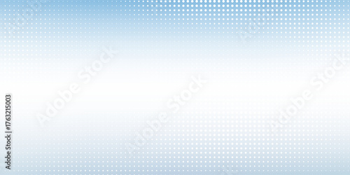 Abstract dotted light blue background with sheer waves. Halftone pattern illustration on white in 4k resolution. modern simple