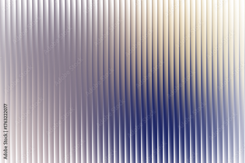 Fototapeta premium Abstract glass gradient background with vertical wavy lines