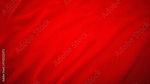 Vibrant red velvet texture background, festive, elegant, luxury design, abstract fabric, smooth gradient, Christmas holiday backdrop, rich color, winter aesthetic, blank space