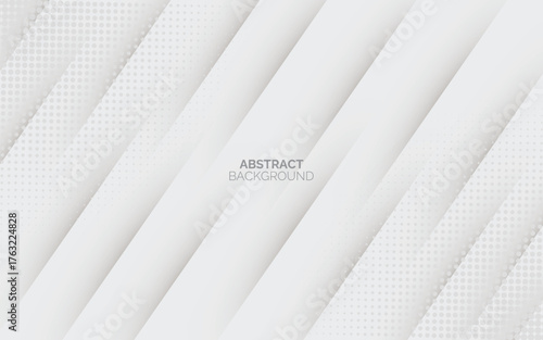 Abstract Geometric modern white and gray color . Modern Minimal and Creative Trend design modern white pattern.