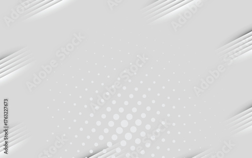 Abstract Geometric modern white and gray color . Modern Minimal and Creative Trend design modern white pattern.