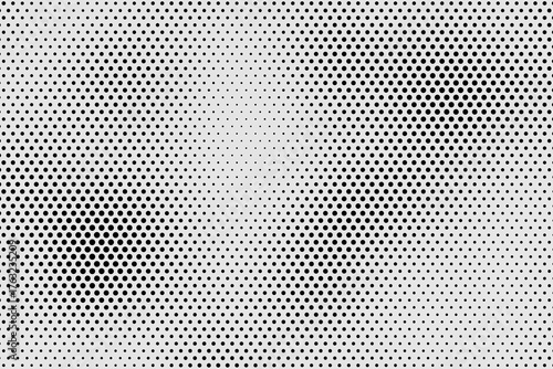 Wallpaper Mural Retro Pop Art Concept. Abstract Black Halftone Dots Pattern Background. 3d Rendering Torontodigital.ca