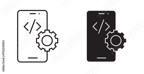 mobile app development icon