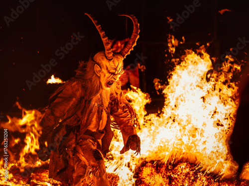 krampus, alps, tradition, devil, demon, folklore, traditional, horror, winter, mask, scary, christmas, horned, holiday, alpine, nicholas, evil, procession, europe, fun, costume, monster, halloween, be