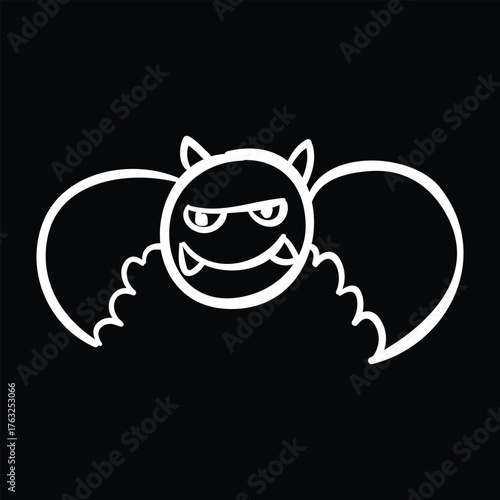 Bat hallowen icon