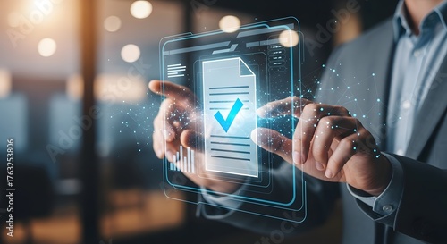 Digital Document Approval, Business Contract Signing, Certified Agreement Online