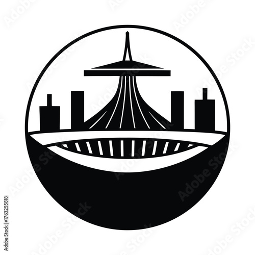 Brasilia Panoramic View Vector