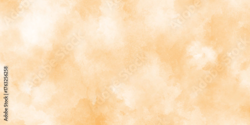 Yellow watercolor background for your design. Watercolor painting soft textured. Yellow watercolor background. orange and yellow background with watercolor. 