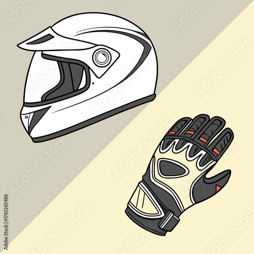 hand drawn vector illustration of an electric guitar