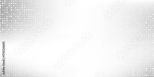 Dotted foil background with metal mirror texture. Chrome gradient abstract simple