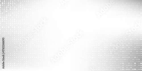 Dotted foil background with metal mirror texture. Chrome gradient abstract