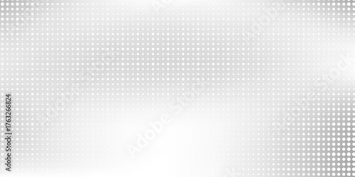 Dotted foil background with metal mirror texture. Chrome gradient simple