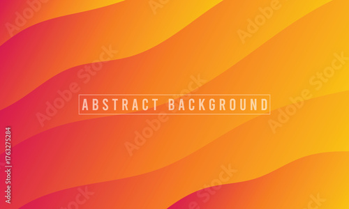 Orange Abstract Gradient Background Vector