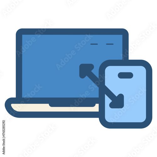 device responsive icon