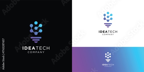 Abstract Innovation Energy idea logo inspiration	