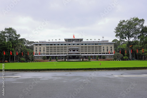 Independence Palace (Dinh Doc Lap), a historical building of the Vietnam War era in District 1, Ho Chi Minh City, Vietnam