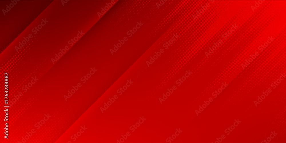 Obraz premium abstract red strip and dot background.