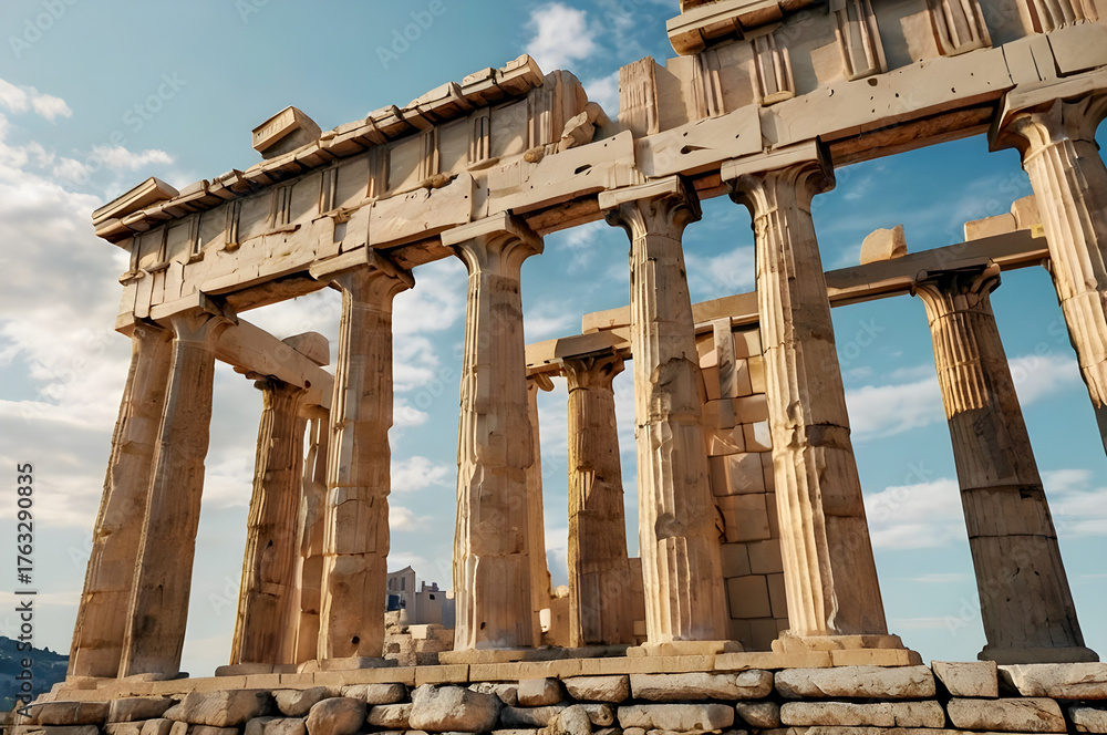Obraz premium ancient greek temple