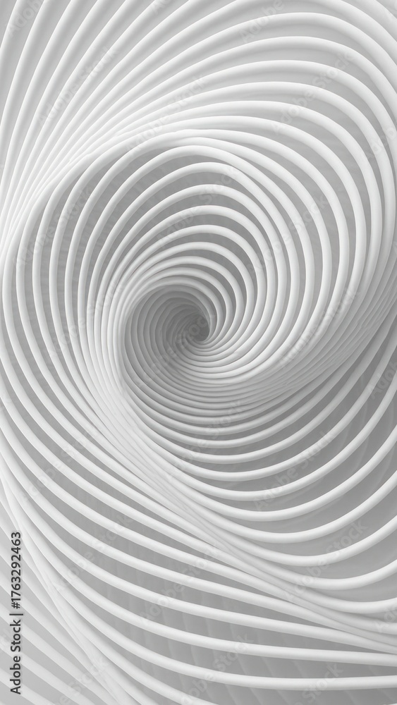 Obraz premium Abstract spiral white elegance mobile wallpaper