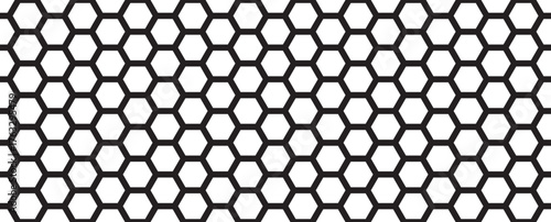 hexagon pattern. Seamless mesh background. Abstract honeycomb background. Vector illustration grid pattern for sport