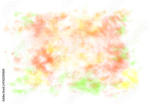 Abstract blurry glitter effect with vibrant colors and light sparkle overlay isolated on transparent background Hand Draw