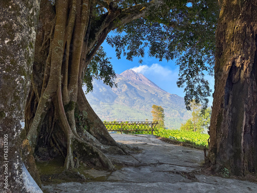 Mount Merapi Volcano