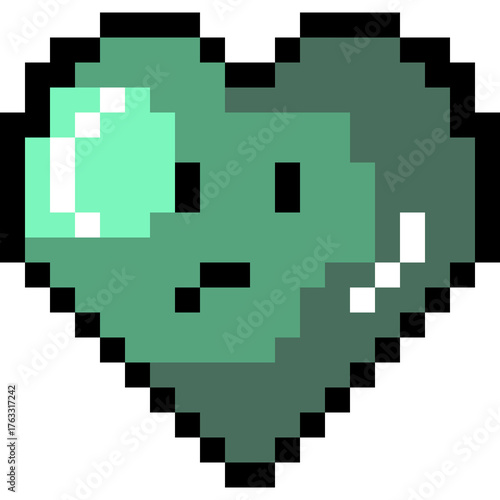Heart Pixel Cute icon element 