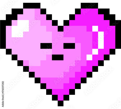 Heart Pixel Cute icon element 