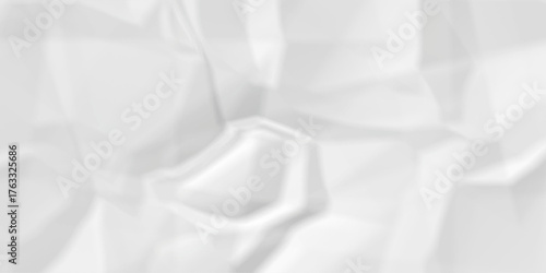 Crumple crushed aged white obsolete rumple craft design. wrinkle ripped creased white crumple aged closeup recycled document grunge paper background.	
