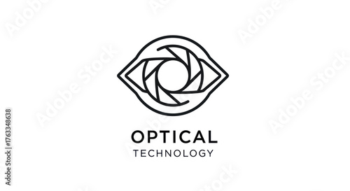 Optical Technology Logo Featuring an Eye-Shaped Aperture Design.