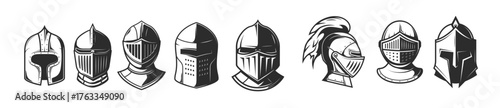 knight warrior helmets heraldry gladiator armor