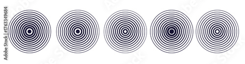 modern radial or circlesignals abstract wave backdrop