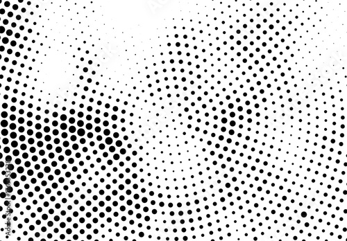 Retro halftone dot pattern abstract vector background, Abstract grunge halftone dot pattern vector overly , Halftone dots abstract geometric pattern vector for background design and wallpaper texture
