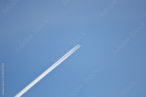 airplane flying in the sky