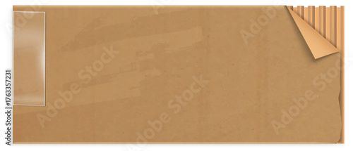 Corrugated Cardboard Background